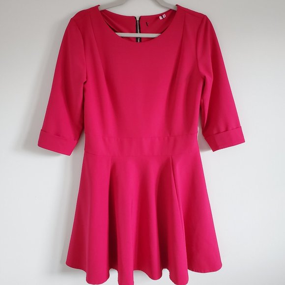 Cocktail long sleeve dress - Picture 2 of 4